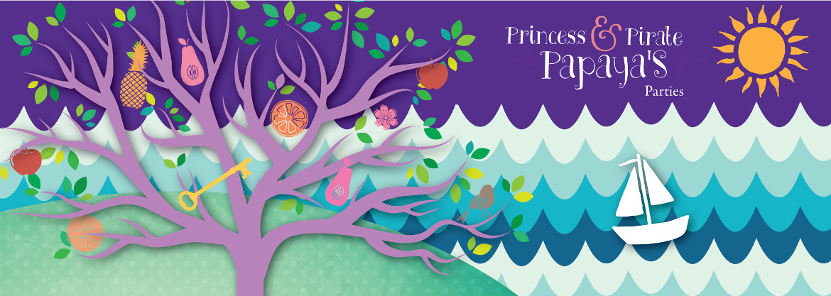 Princess and Pirate Papayas Parties